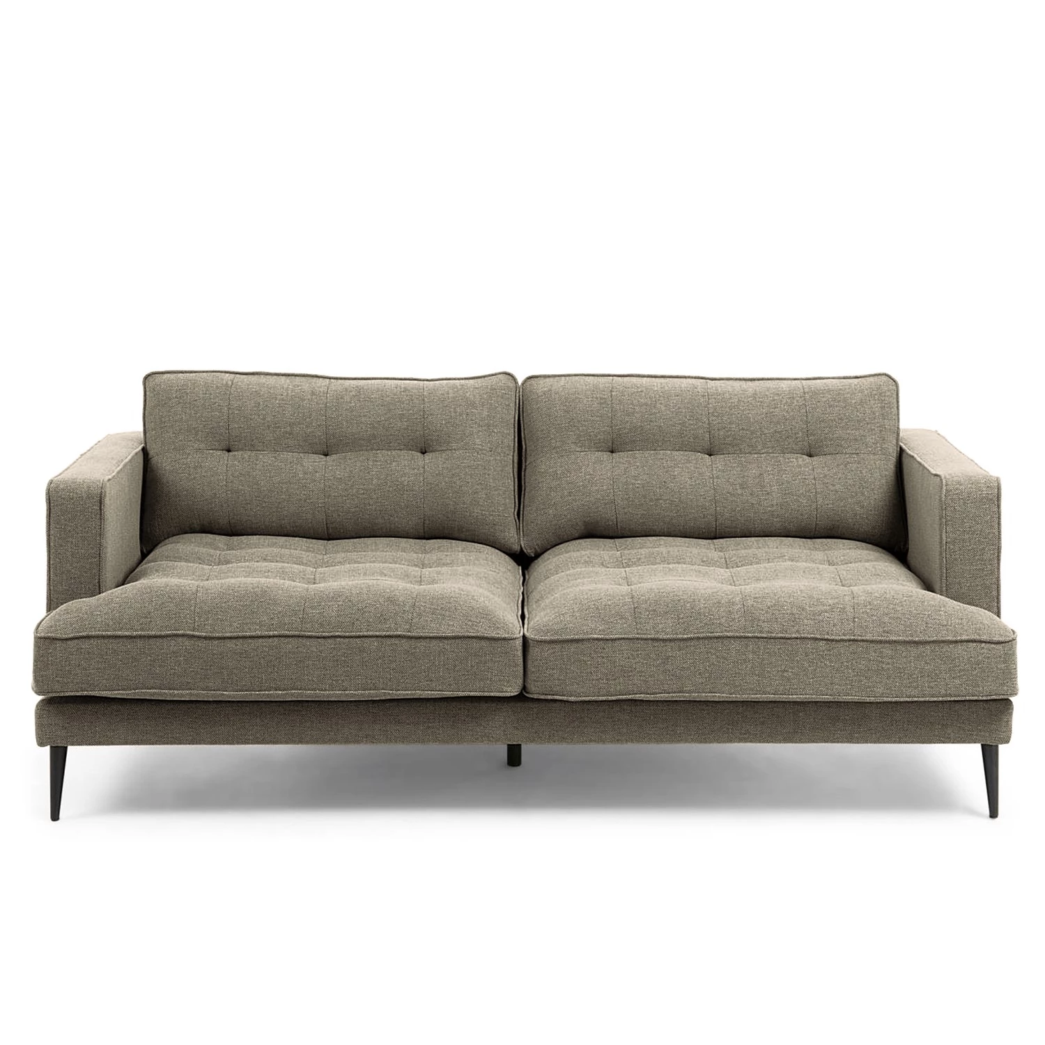 Loftscape Canapé Kastel (2 places) - Tissu Chenille Pura: Gris 7 Loftscape Canapé Kastel (2 places) - Tissu Chenille Pura: Gris – Image 5