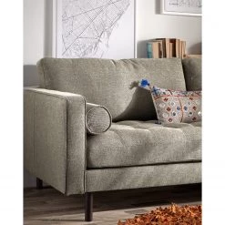 Loftscape Canapé Lazac (3 places) - Tissu Chenille Pura: Gris -Meubles de salon Soldes 1000300374 211229 15022400279 MOOD DETAILS P000000001000300374 mood