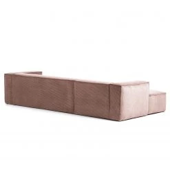 Loftscape Canapé d’angle Marita - Velours côtelé Lole: Mauve - Méridienne courte à gauche (vue de face) -Meubles de salon Soldes 1000300397 211229 15023600633 DETAILS P000000001000300397