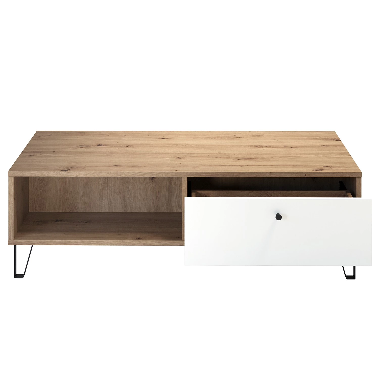 Trendteam Table basse Touch I - Imitation chêne artisan / Blanc 8 Trendteam Table basse Touch I - Imitation chêne artisan / Blanc – Image 6