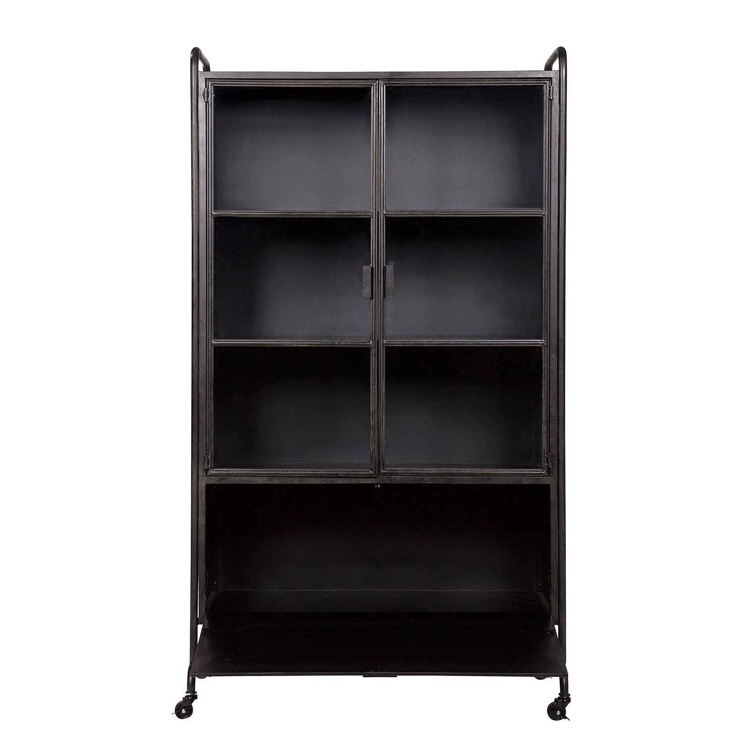 Red Living Vitrine Leska - Métal - Noir vintage 8 Red Living Vitrine Leska - Métal - Noir vintage – Image 6