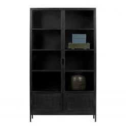 Red Living Vitrine Malita - Métal - Noir -Meubles de salon Soldes 1000304155 211029 12341200070 DETAILS P000000001000304155