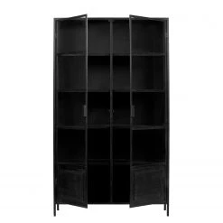 Red Living Vitrine Malita - Métal - Noir -Meubles de salon Soldes 1000304155 211029 12341200092 DETAILS P000000001000304155