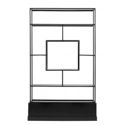 Red Living Étagère Boonarga - Métal - Noir -Meubles de salon Soldes 1000304176 211029 12341500214 DETAILS P000000001000304176