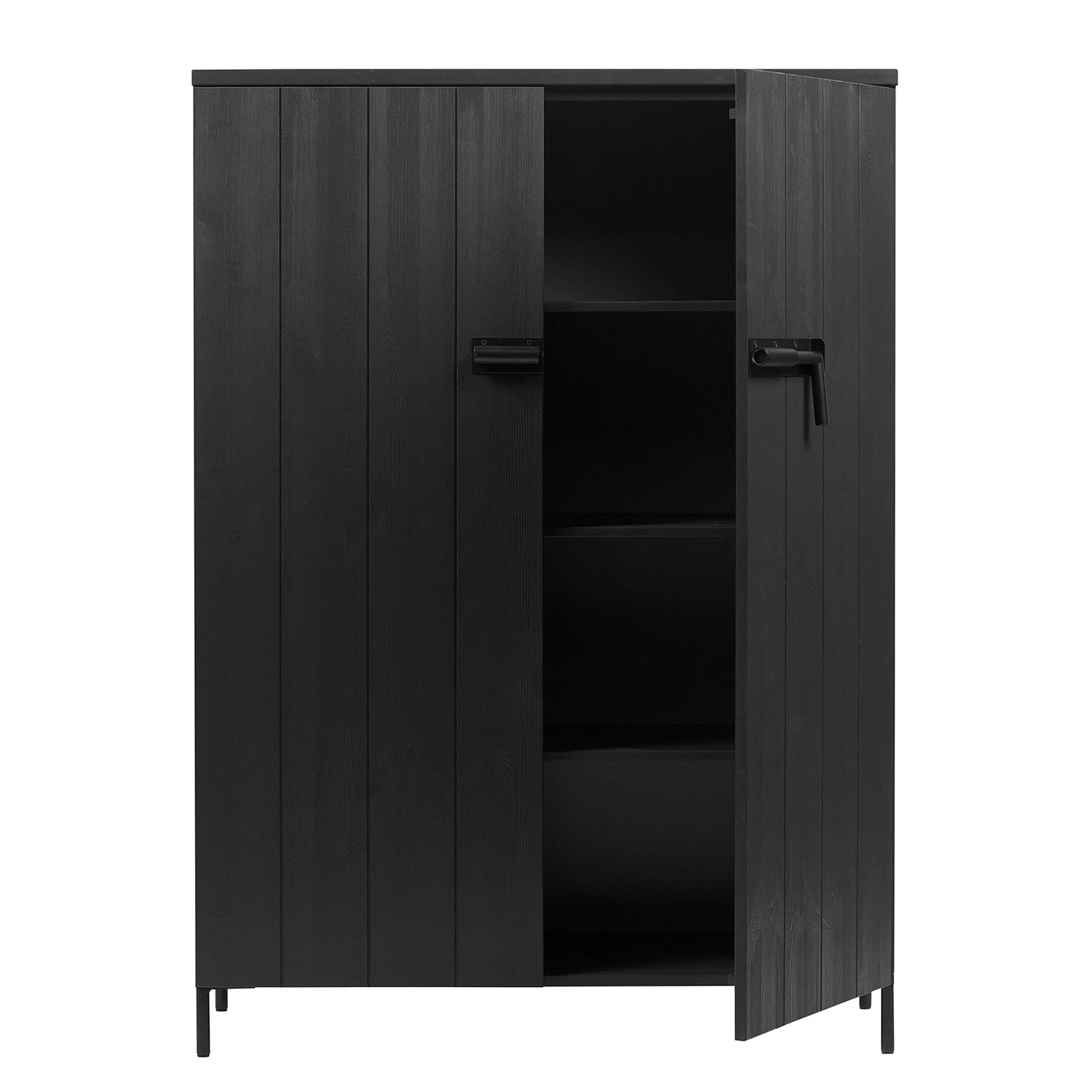 Red Living Buffet haut Lamasco - Pin massif - Pin noir 7 Red Living Buffet haut Lamasco - Pin massif - Pin noir – Image 5