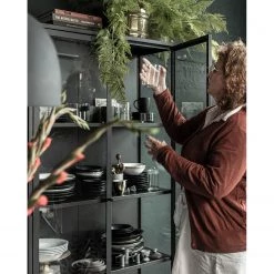 Red Living Vitrine Ondres - Métal - Noir -Meubles de salon Soldes 1000304187 211029 12341800283 MOOD DETAILS P000000001000304187 mood