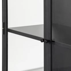 Red Living Vitrine Ondres - Métal - Noir -Meubles de salon Soldes 1000304187 211029 12341800326 DETAILS P000000001000304187