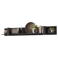 Red Living Étagère murale Norddal - Noir - Largeur : 180 cm 12 Red Living Étagère murale Norddal - Noir - Largeur : 180 cm -Meubles de salon Soldes 1000304803 211027 10484000044 DETAILS P000000001000304803