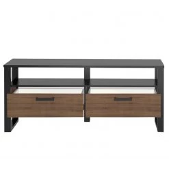 Red Living Meuble TV Norddal II - Imitation noyer / Noir 15 Red Living Meuble TV Norddal II - Imitation noyer / Noir -Meubles de salon Soldes 1000304806 211027 10494500076 DETAILS P000000001000304806