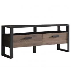 Red Living Meuble TV Norddal II - Imitation noyer / Noir 16 Red Living Meuble TV Norddal II - Imitation noyer / Noir -Meubles de salon Soldes 1000304806 211027 10494500082 DETAILS P000000001000304806