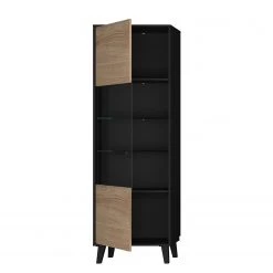 Norrwood Vitrine Argenteuil - Imitation chêne artisan / Noir - Hauteur : 199 cm 12 Norrwood Vitrine Argenteuil - Imitation chêne artisan / Noir - Hauteur : 199 cm -Meubles de salon Soldes 1000304822 211027 10514000160 DETAILS P000000001000304822