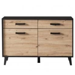 Norrwood Commode Argenteuil I - Imitation chêne artisan / Noir -Meubles de salon Soldes 1000304825 211027 10522400174 DETAILS P000000001000304825