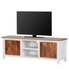 Red Living Meuble TV Silvana - Acacia massif / Manguier massif - Blanc / Manguier 2 Red Living Meuble TV Silvana - Acacia massif / Manguier massif - Blanc / Manguier -Meubles de salon Soldes 1000305871 211102 111804000012 IMAGE P000000001000305871