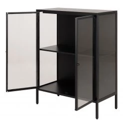 Norrwood Vitrine Cascavel I - Métal - Noir -Meubles de salon Soldes 1000305897 211109 130748000040 DETAILS P000000001000305897