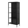 Norrwood Vitrine Cascavel II - Métal - Noir -Meubles de salon Soldes 1000305904 211109 13074900044 IMAGE P000000001000305904