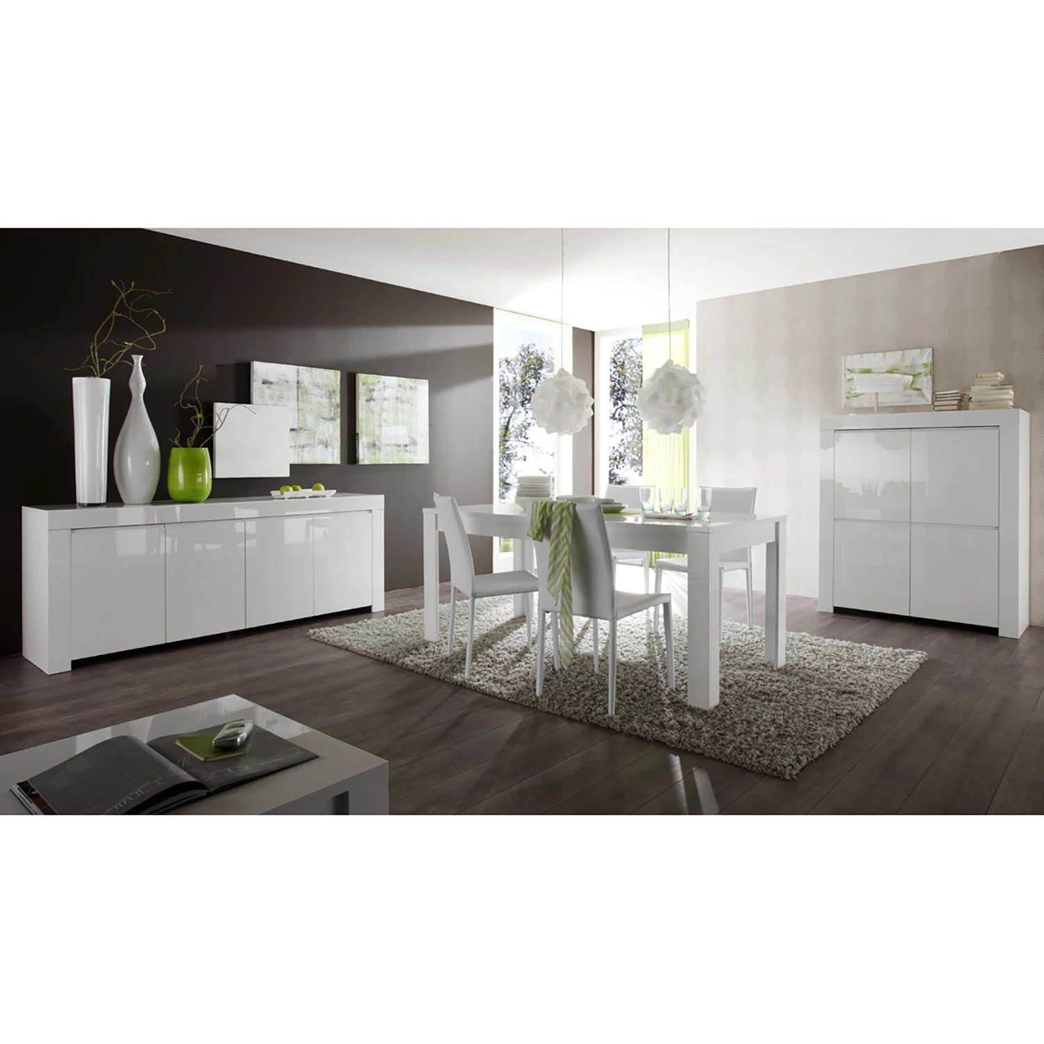 LC Spa Buffet Amalfi III - Blanc brillant 5 LC Spa Buffet Amalfi III - Blanc brillant – Image 3