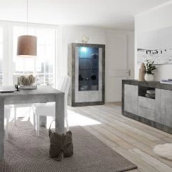 LC Spa Vitrine Urbino - Gris clair / Gris foncé 10 LC Spa Vitrine Urbino - Gris clair / Gris foncé -Meubles de salon Soldes 1000306550 211122 15090200075 MOOD DETAILS P000000001000306550 mood