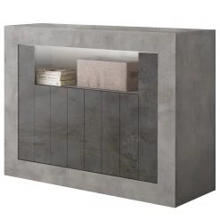 LC Spa Buffet Urbino - Anthracite / Gris clair