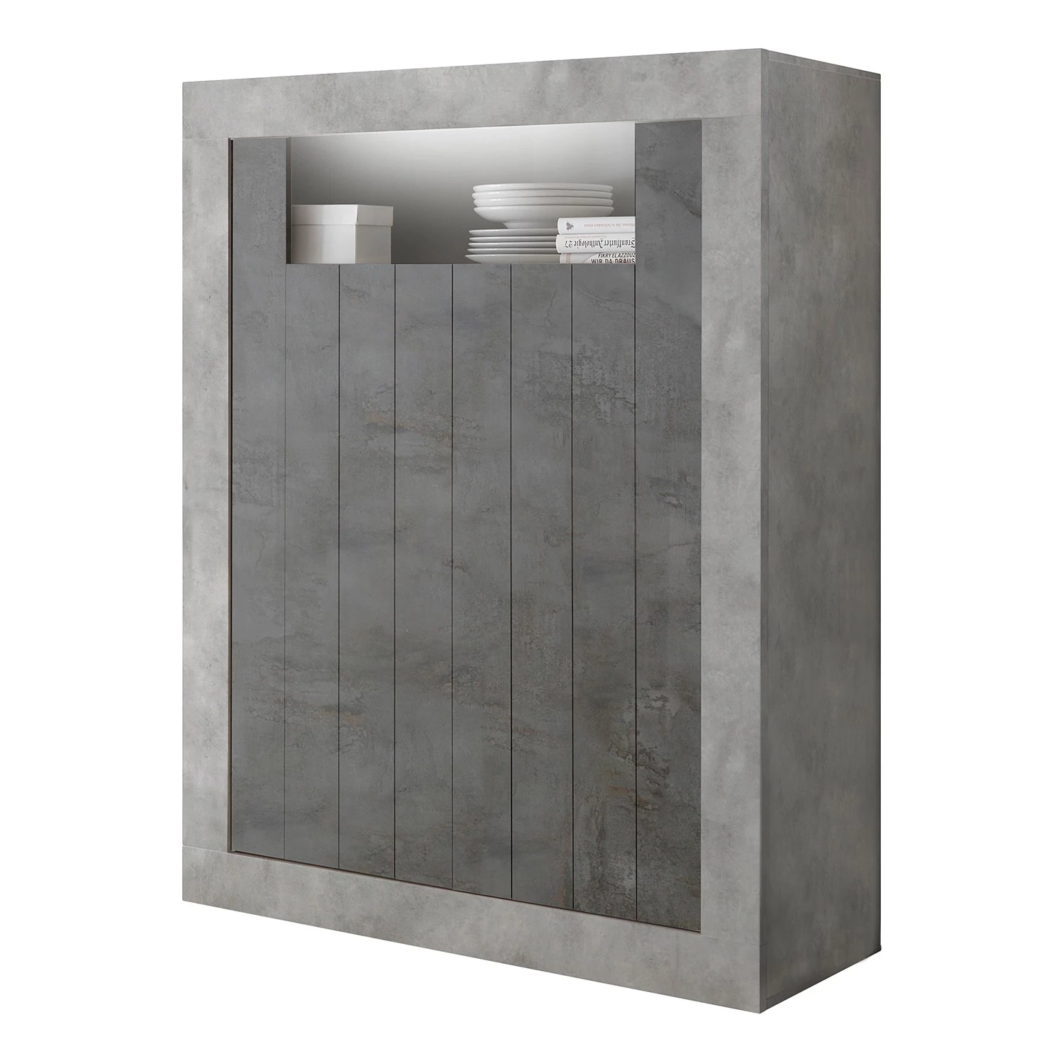 LC Spa Buffet haut Urbino - Anthracite / Gris clair 3 LC Spa Buffet haut Urbino - Anthracite / Gris clair