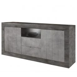 LC Spa Buffet Urbino I - Gris clair / Gris foncé