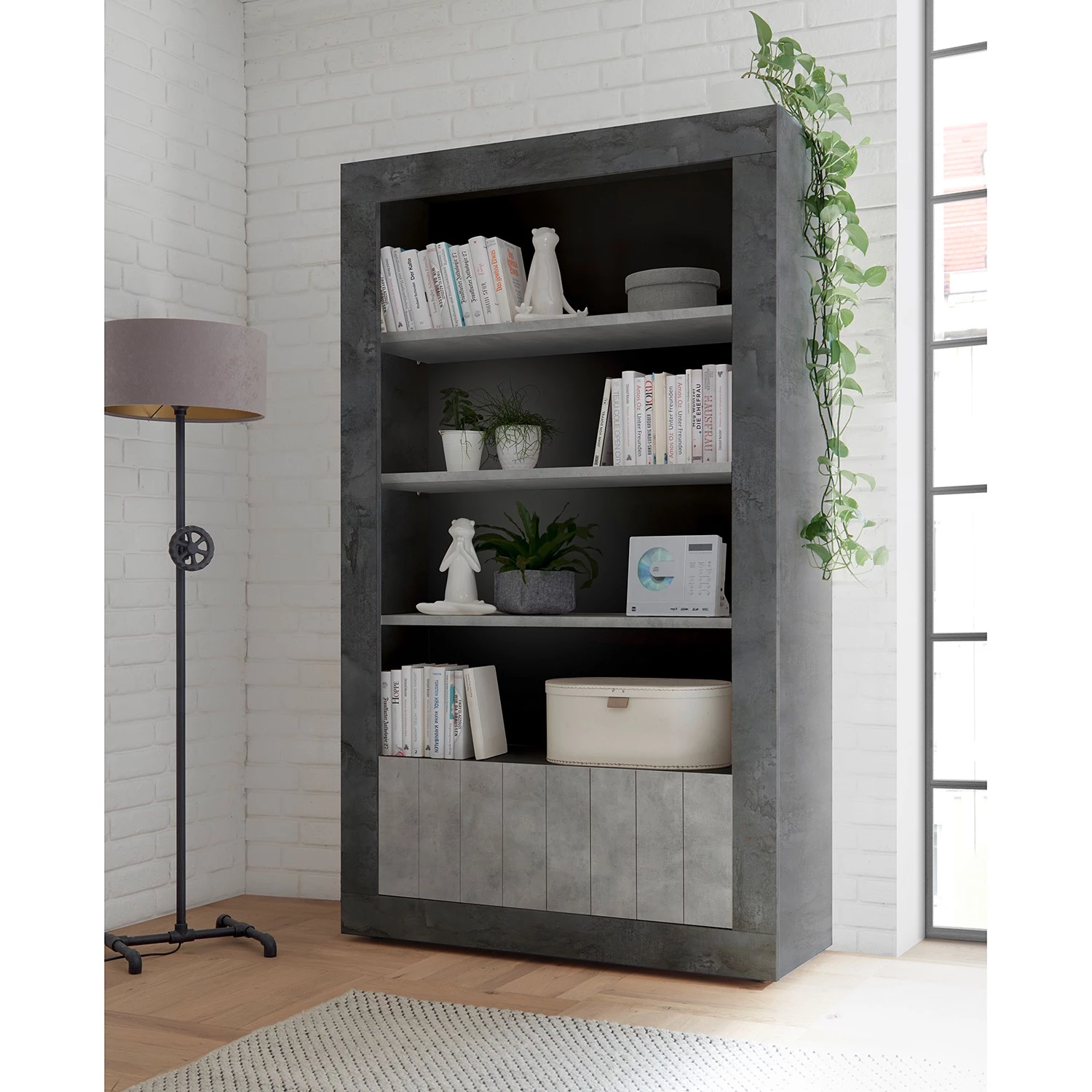 LC Spa Étagère Urbino - Gris clair / Gris foncé 4 LC Spa Étagère Urbino - Gris clair / Gris foncé – Image 2
