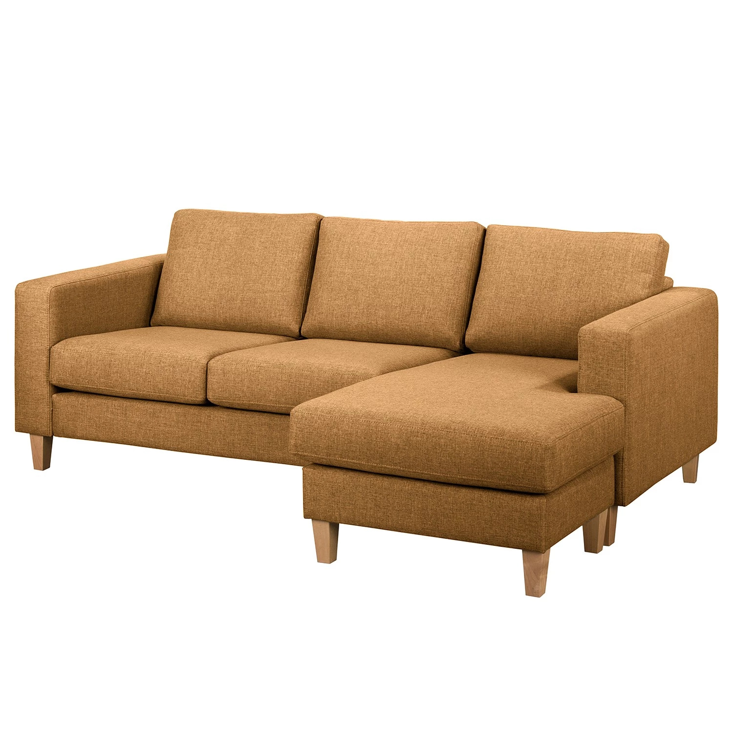 Norrwood Canapé d’angle 2 places MAISON - Velours - Tissu Lark: Jaune moutarde - Méridienne courte à droite (vue de face) 8 Norrwood Canapé d’angle 2 places MAISON - Velours - Tissu Lark: Jaune moutarde - Méridienne courte à droite (vue de face) – Image 6