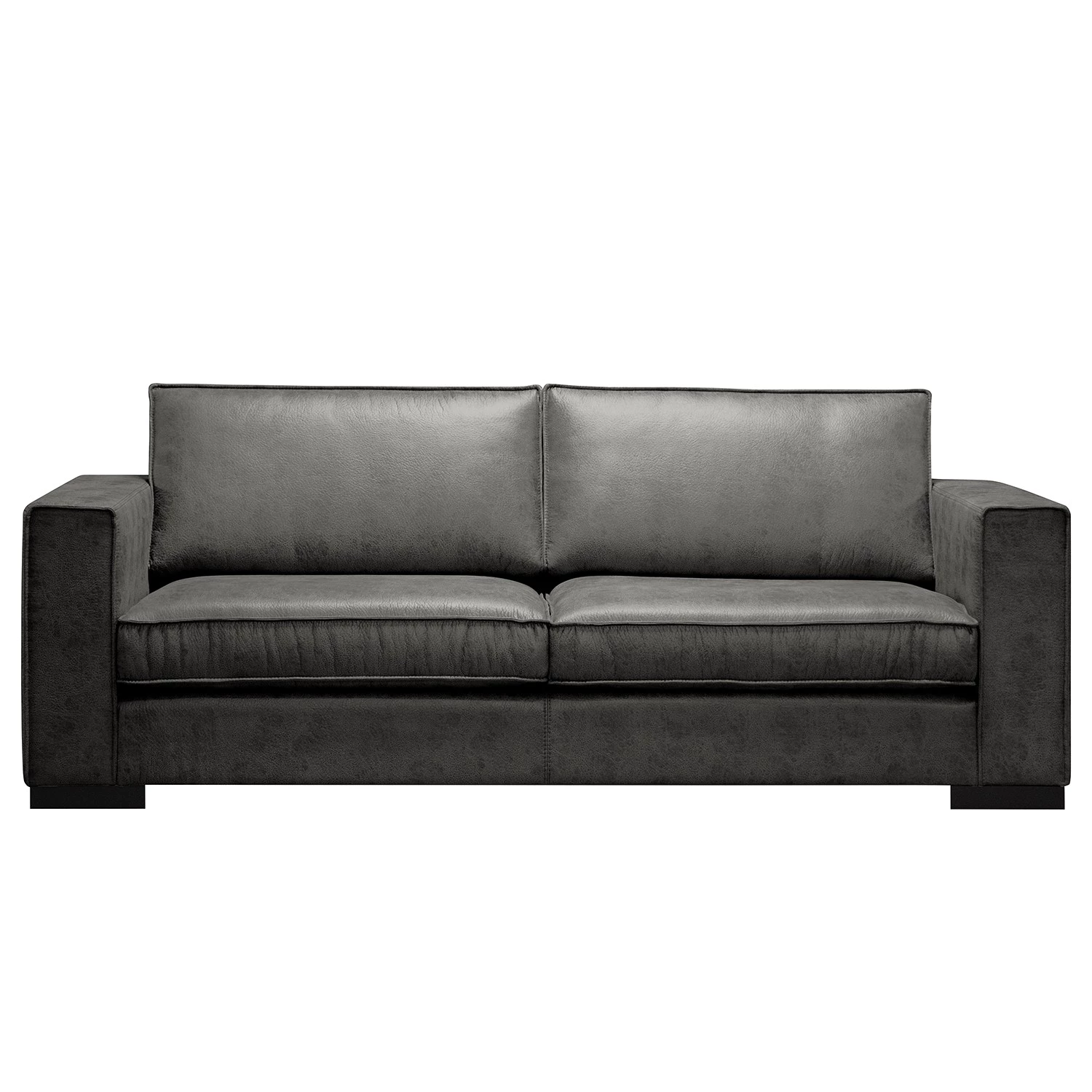 Ars manufacti Canapé Locana (3 places) - Microfibre Cheri: Anthracite 4 Ars manufacti Canapé Locana (3 places) - Microfibre Cheri: Anthracite – Image 2