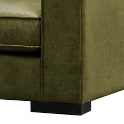 Ars manufacti Canapé Locana (2 places) - Microfibre Cheri: Olive -Meubles de salon Soldes 1000307007 220727 070 DETAILS P000000001000307007