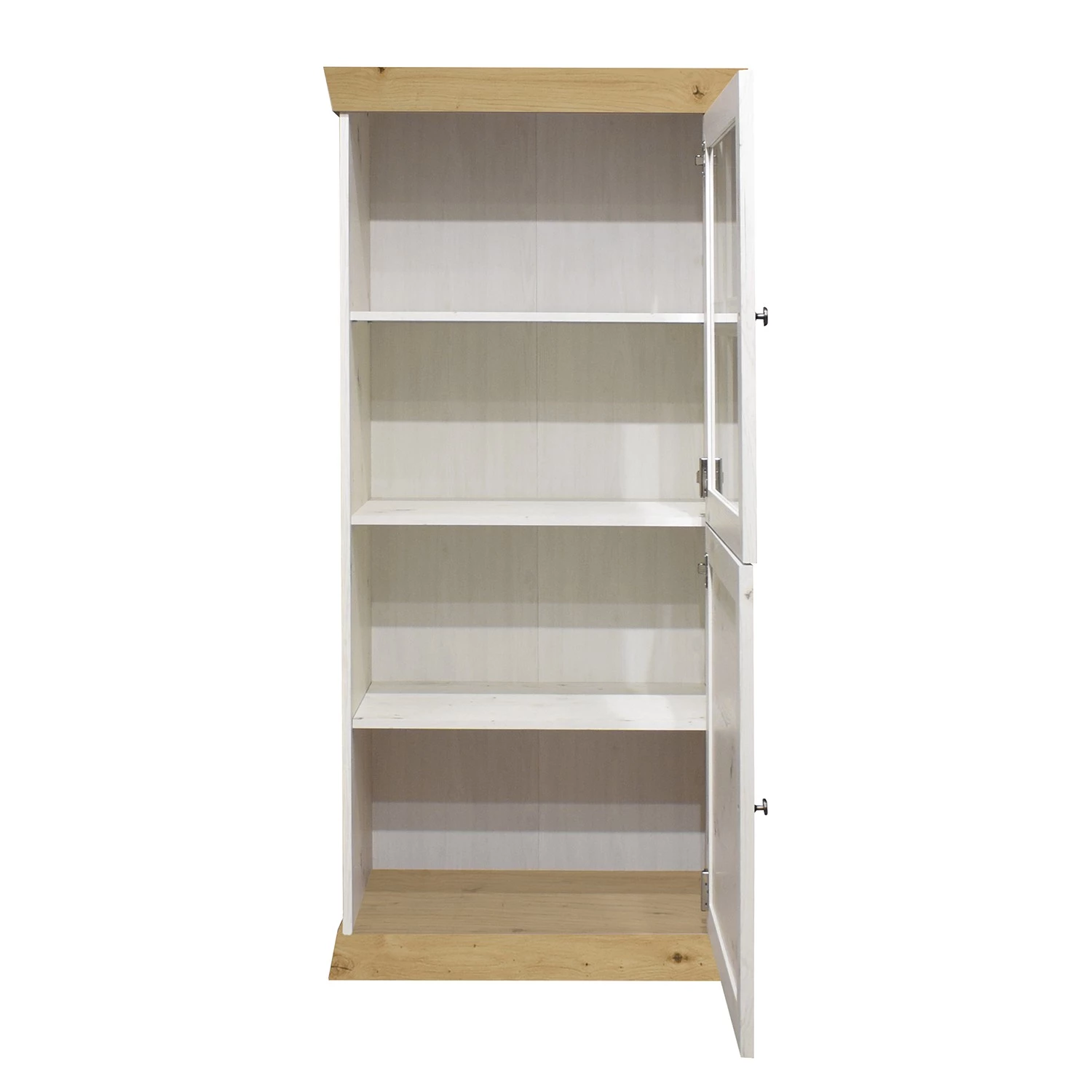 Ridgevalley Buffet haut Maiossa I - Imitation pin blanc / Imitation chêne de Navarra 7 Ridgevalley Buffet haut Maiossa I - Imitation pin blanc / Imitation chêne de Navarra – Image 5