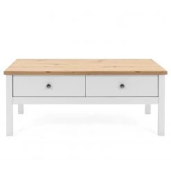 Ridgevalley Table basse Bombita - Blanc / Imitation chêne artisan 15 Ridgevalley Table basse Bombita - Blanc / Imitation chêne artisan -Meubles de salon Soldes 1000310611 211118 06055600066 DETAILS P000000001000310611