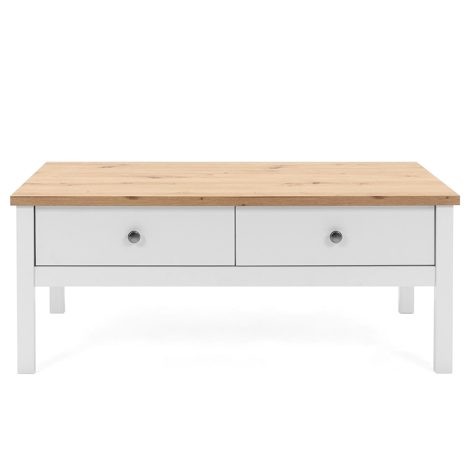 Ridgevalley Table basse Bombita - Blanc / Imitation chêne artisan 7 Ridgevalley Table basse Bombita - Blanc / Imitation chêne artisan – Image 5