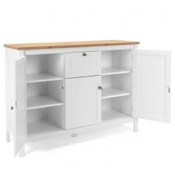 Ridgevalley Buffet Bombita III - Blanc / Imitation chêne artisan -Meubles de salon Soldes 1000310613 211118 06055600066 DETAILS P000000001000310613