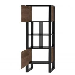 Red Living Ensemble meubles TV Norddal III (4 él.) - Imitation noyer / Noir 22 Red Living Ensemble meubles TV Norddal III (4 él.) - Imitation noyer / Noir -Meubles de salon Soldes 1000310667 211125 14554100099 DETAILS P000000001000310667