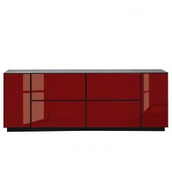 Now! by hülsta Buffet now to go colour V - Rubin brillant / Gris diamant -Meubles de salon Soldes 1000311266 211201 14485500276 DETAILS P000000001000311266