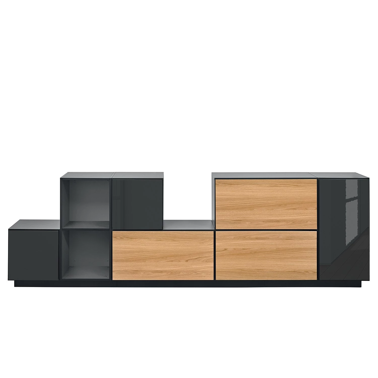 Now! by hülsta Ensemble now to go colour III (8 élém.) - Gris diamant brillant / Chêne naturel 12 Now! by hülsta Ensemble now to go colour III (8 élém.) - Gris diamant brillant / Chêne naturel – Image 10