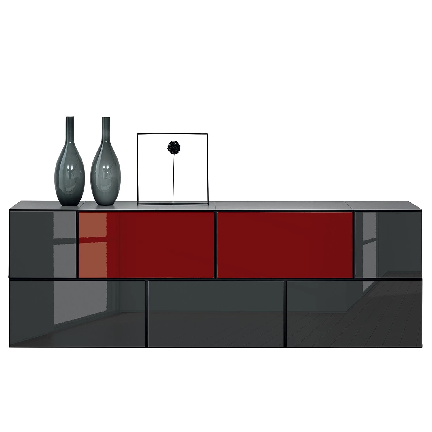 Now! by hülsta Ensemble now to go colour VI (7 élém.) - Rubin brillant / Gris diamant brillant 8 Now! by hülsta Ensemble now to go colour VI (7 élém.) - Rubin brillant / Gris diamant brillant – Image 6