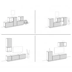 Now! by hülsta Ensemble now to go colour I (4 élém.) - Rubin brillant / Gris diamant 18 Now! by hülsta Ensemble now to go colour I (4 élém.) - Rubin brillant / Gris diamant -Meubles de salon Soldes 1000311303 211201 144908001059 SKETCH DETAILS P000000001000311303 sketch