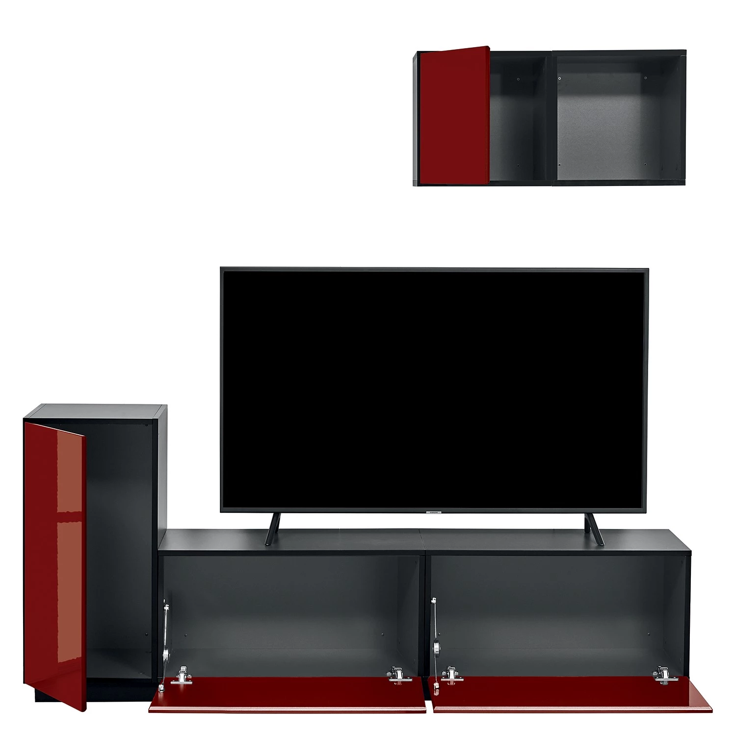 Now! by hülsta Ensemble now to go colour I (4 élém.) - Rubin brillant / Gris diamant 9 Now! by hülsta Ensemble now to go colour I (4 élém.) - Rubin brillant / Gris diamant – Image 7