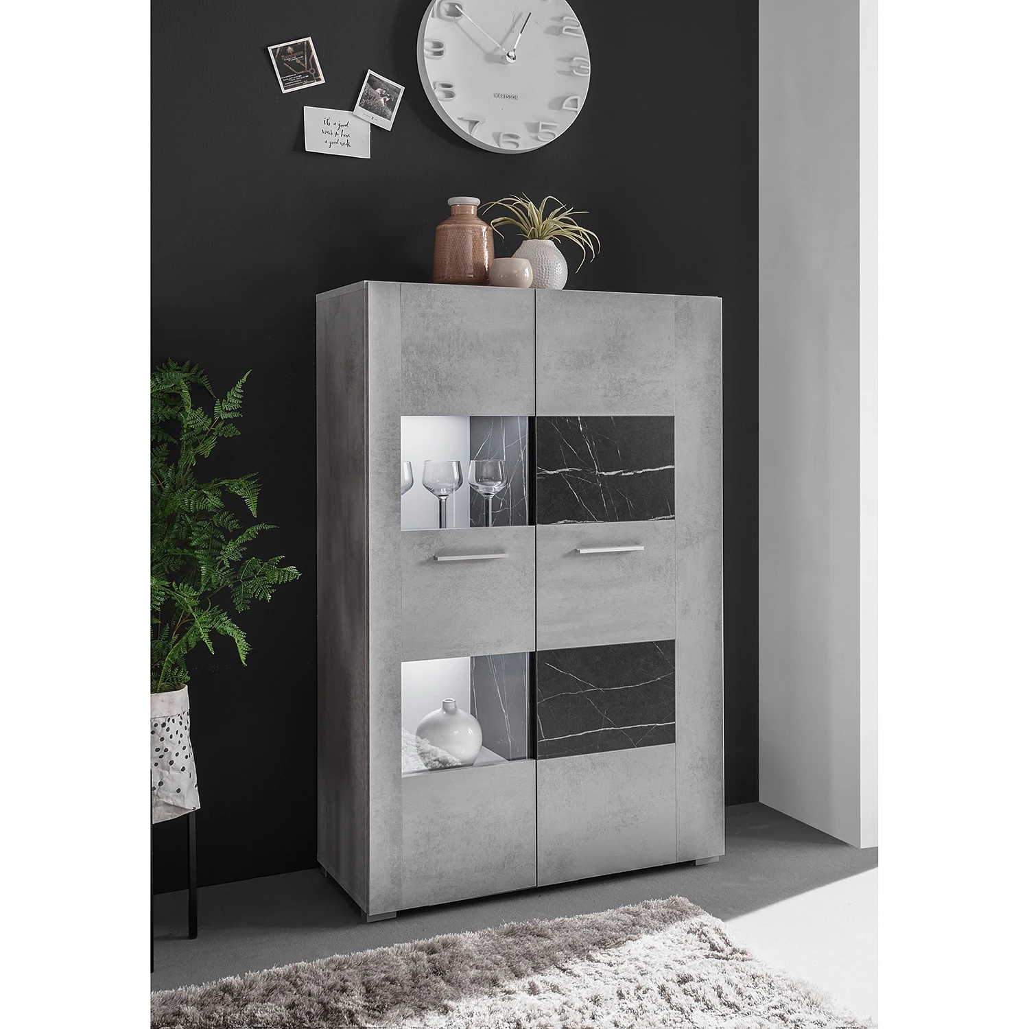 Loftscape Buffet haut Mantador - Gris 5 Loftscape Buffet haut Mantador - Gris – Image 3
