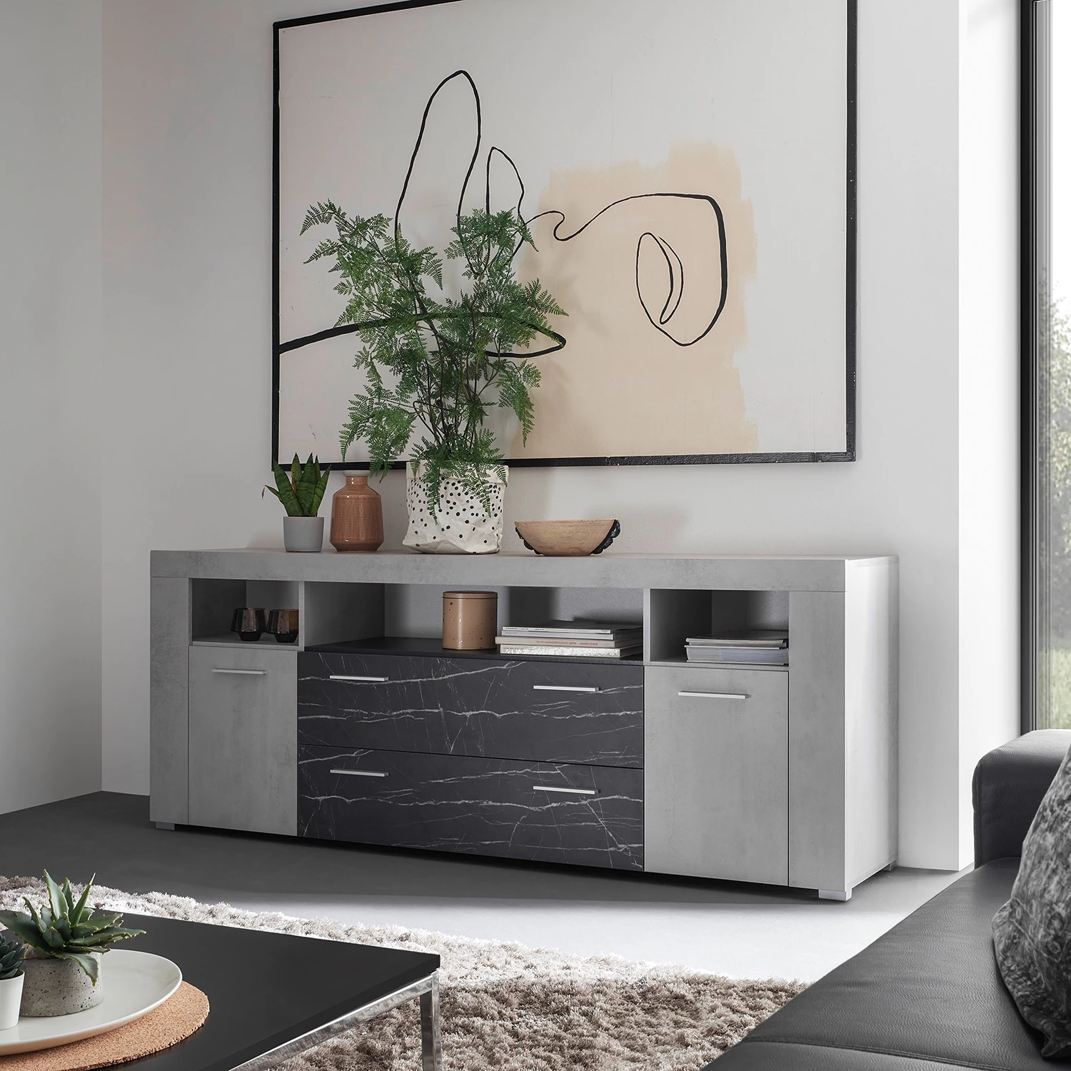 Loftscape Enfilade Mantador - Gris 4 Loftscape Enfilade Mantador - Gris – Image 2