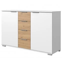 Wimex Commode Gibraltar II - Imitation chêne Artisan / Blanc
