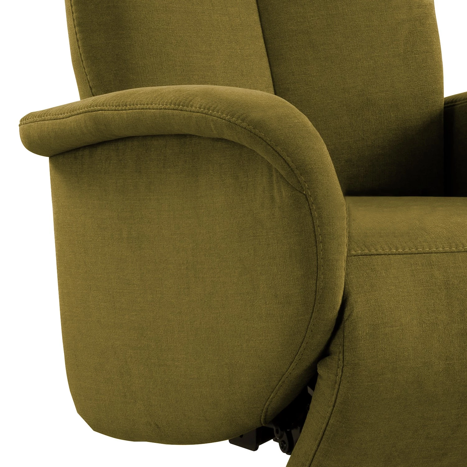 Loftscape Fauteuil relax Nesebar II - Tissu Olea: Vert olive - Fonction relaxation - Sans aide au redressement - Réglage électrique : 2 moteurs avec câble 8 Loftscape Fauteuil relax Nesebar II - Tissu Olea: Vert olive - Fonction relaxation - Sans aide au redressement - Réglage électrique : 2 moteurs avec câble – Image 6