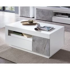 Loftscape Table basse Stonda - Blanc -Meubles de salon Soldes 1000314560 211209 125311000029 MOOD DETAILS P000000001000314560 mood
