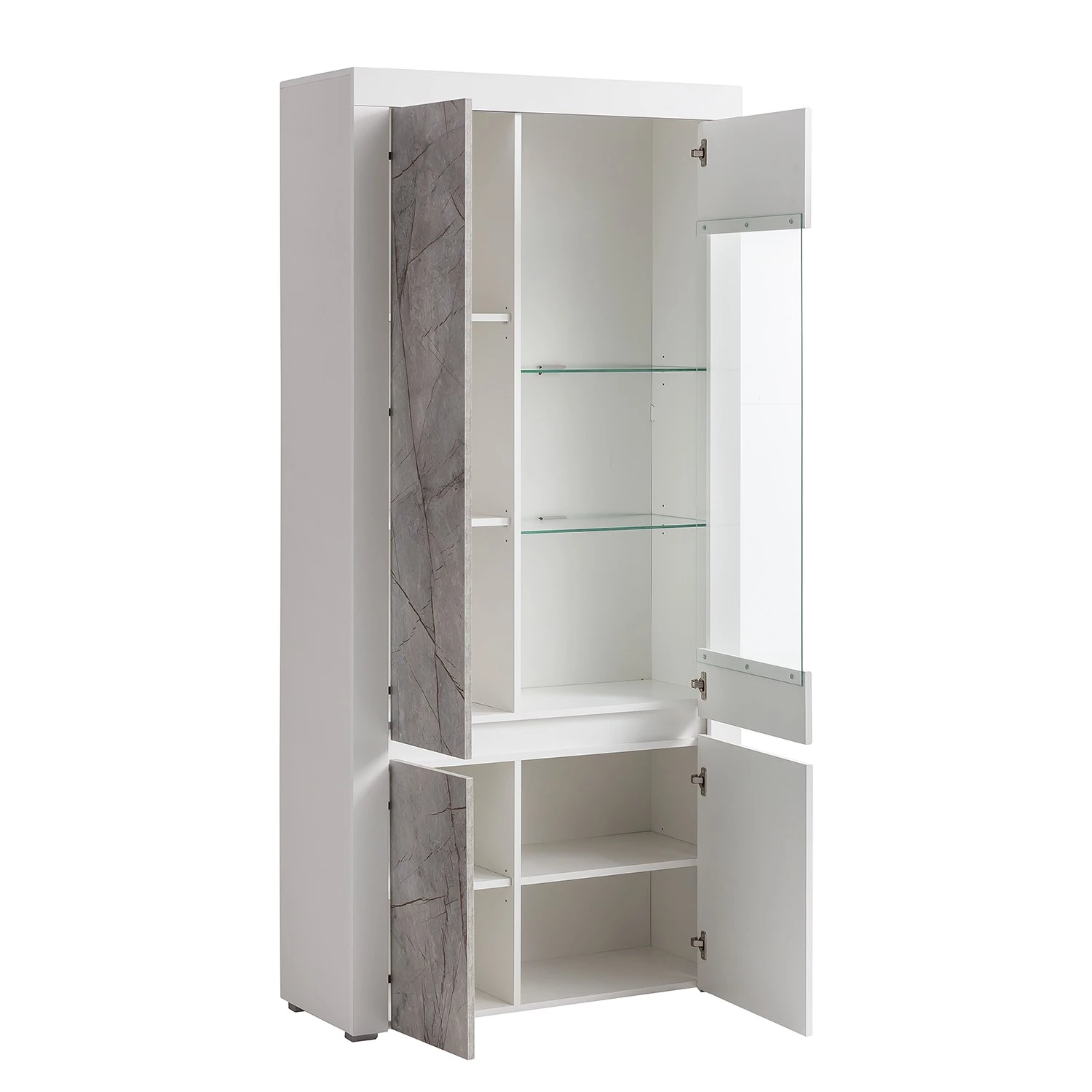 Loftscape Vitrine Stonda II - Blanc 7 Loftscape Vitrine Stonda II - Blanc – Image 5