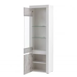 Loftscape Vitrine Stonda - Blanc -Meubles de salon Soldes 1000314585 211209 12531800177 DETAILS P000000001000314585