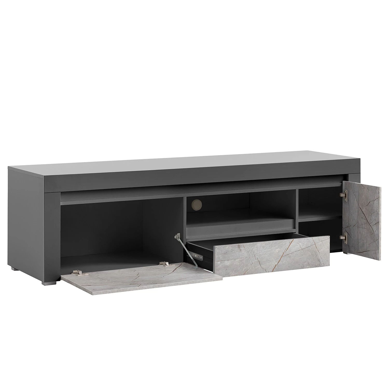 Loftscape Meuble TV Stonda II - Anthracite 5 Loftscape Meuble TV Stonda II - Anthracite – Image 3