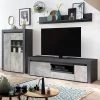 Loftscape Ensemble meubles TV Stonda I (3 élém.) - Anthracite 2 Loftscape Ensemble meubles TV Stonda I (3 élém.) - Anthracite -Meubles de salon Soldes 1000314592 211209 12532100220 MOOD IMAGE P000000001000314592 mood