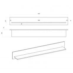 Loftscape Ensemble meubles TV Stonda I (3 élém.) - Anthracite -Meubles de salon Soldes 1000314592 211209 12532200727 SKETCH DETAILS P000000001000314592 sketch