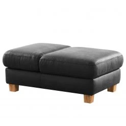 Fredriks Repose-pieds Kikuu - Microfibre - Microfibre Taeko: Noir