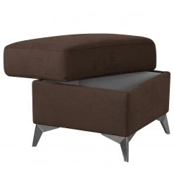 Fredriks Repose-pieds DeWitt - Tissage à plat - Tissu Olea: Espresso -Meubles de salon Soldes 1000314606 211221 13044900253 DETAILS P000000001000314606